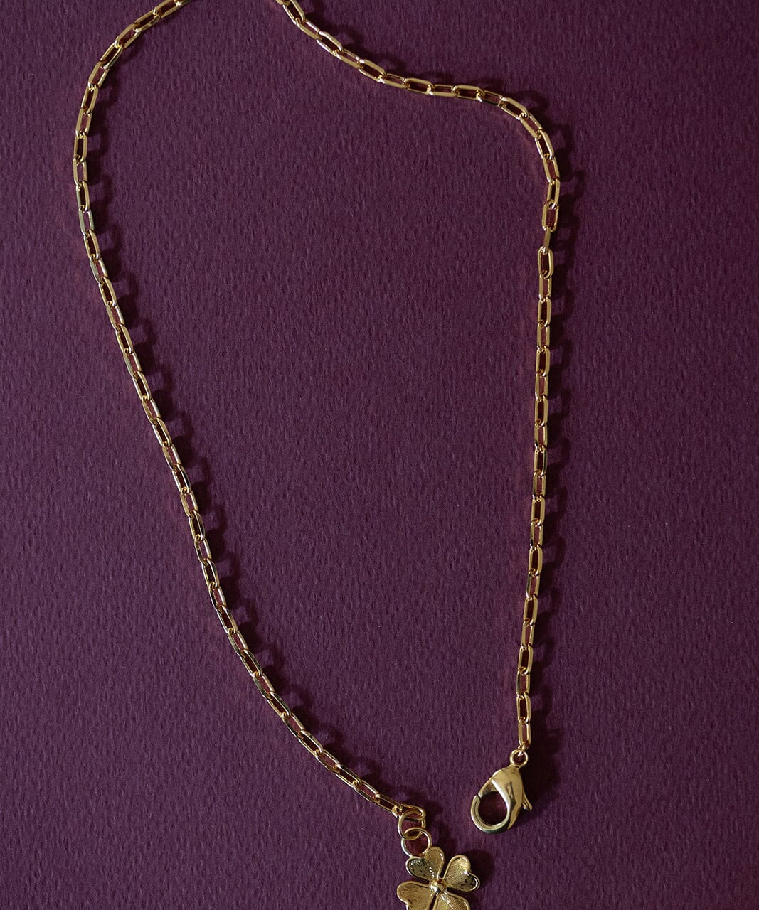 Maxi Collier Léon Or Trèfle Colliers Monsieur Simone