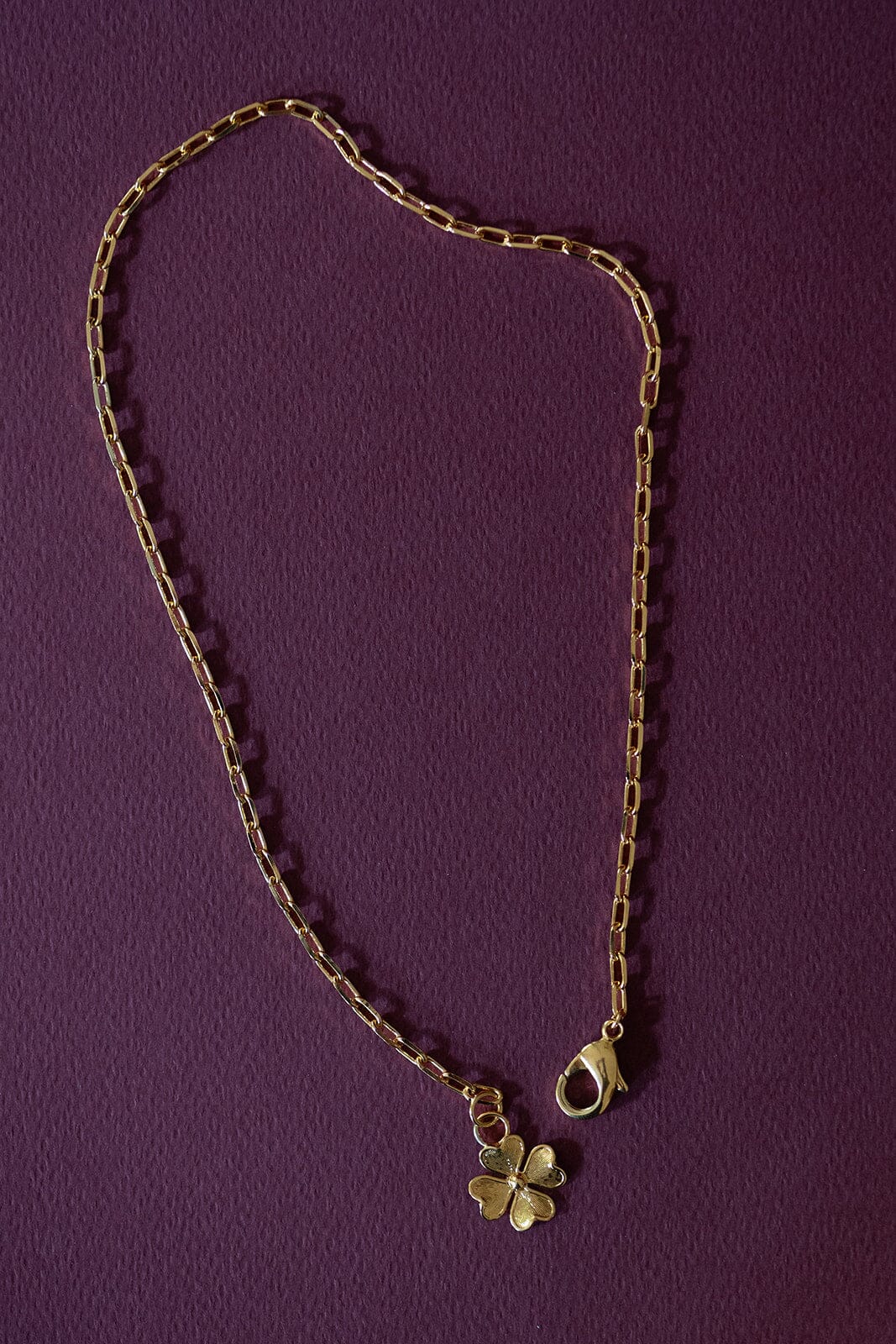 Maxi Collier Léon Or Trèfle Colliers Monsieur Simone