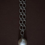 Maxi Collier Nélya Argent Perle Colliers Monsieur Simone