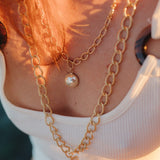 Maxi Collier Nélya Argent Perle Colliers Monsieur Simone