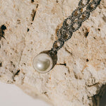 Maxi Collier Nélya Argent Perle Colliers Monsieur Simone