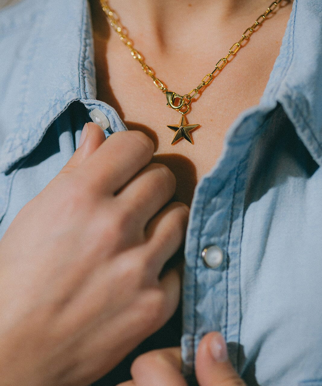 Maxi Collier Raoul Argent Étoile Colliers Monsieur Simone