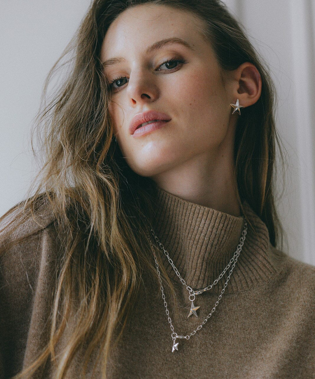 Maxi Collier Raoul Argent Étoile Colliers Monsieur Simone