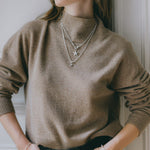 Maxi Collier Raoul Argent Étoile Colliers Monsieur Simone