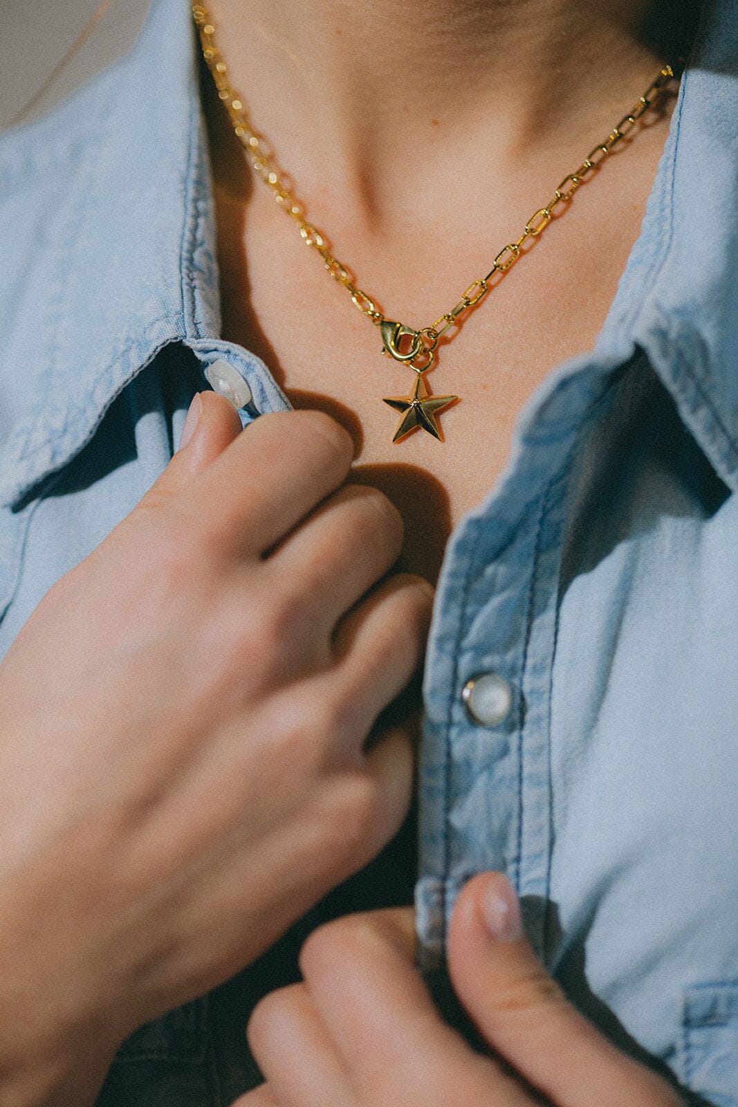 Maxi Collier Raoul Or Étoile Colliers Monsieur Simone