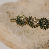 Mini Barrette Maïa Or Fleurs Accessoires Monsieur Simone