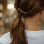 Mini Barrette Maïa Or Fleurs Accessoires Monsieur Simone