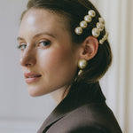 Mini Barrette Nélya Argent Perles Accessoires Monsieur Simone