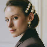 Mini Barrette Nélya Argent Perles Accessoires Monsieur Simone