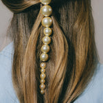 Mini Barrette Nélya Argent Perles Accessoires Monsieur Simone