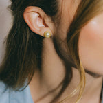 Mini Boucles d'Oreilles Puces Nélya Argent Perles Boucles d'oreilles Monsieur Simone