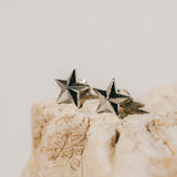 Mini Boucles d'Oreilles Puces Raoul Argent Étoiles Boucles d'oreilles Monsieur Simone