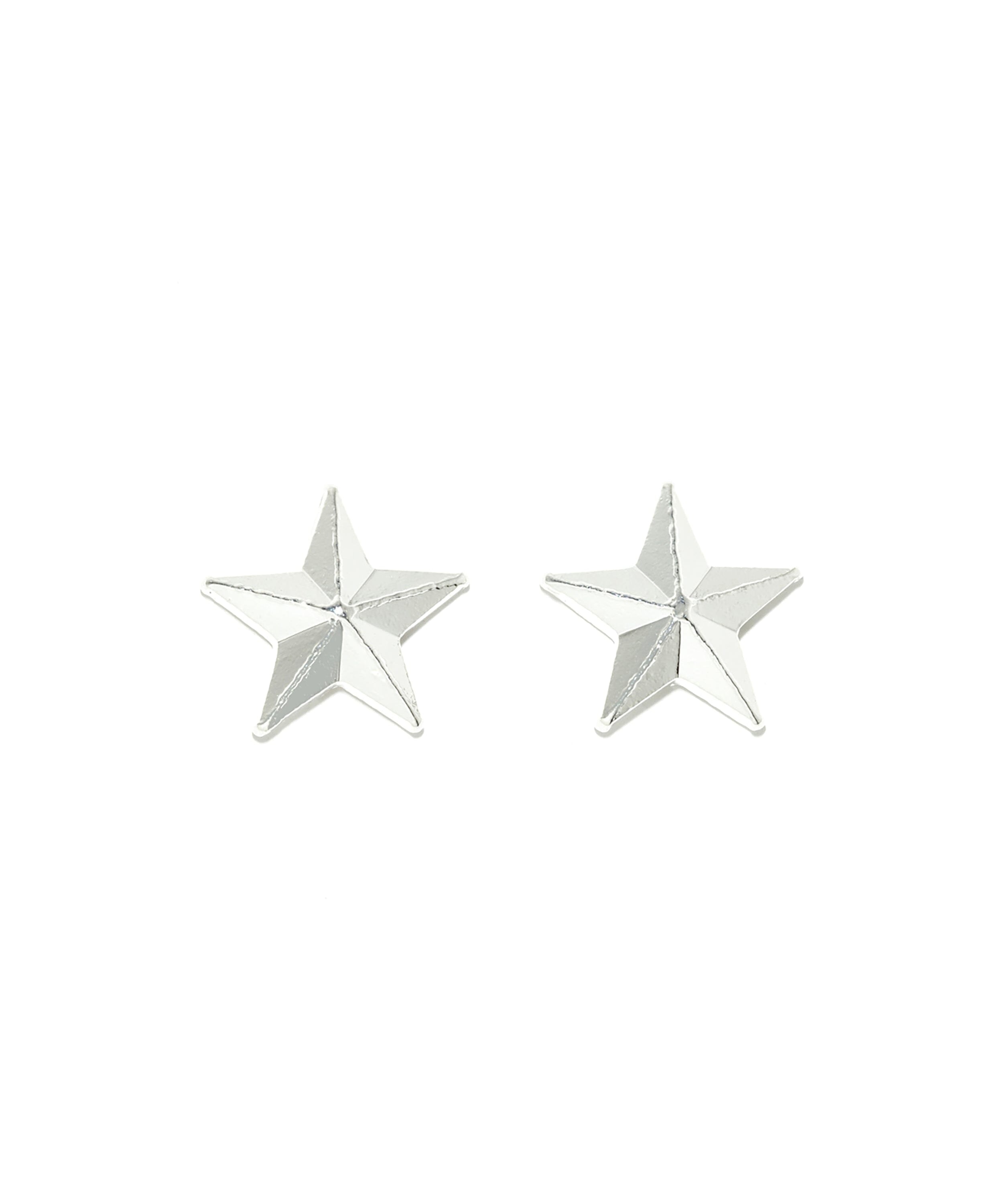 Mini Boucles d'Oreilles Puces Raoul Argent Étoiles Boucles d'oreilles Monsieur Simone