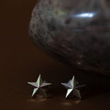 Mini Boucles d'Oreilles Puces Raoul Argent Étoiles Boucles d'oreilles Monsieur Simone