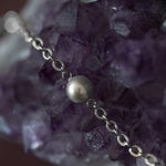 Mini Bracelet Nélya Argent Perle Bracelets Monsieur Simone