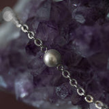 Mini Bracelet Nélya Argent Perle Bracelets Monsieur Simone