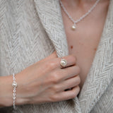 Mini Bracelet Nélya Argent Perle Bracelets Monsieur Simone