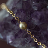 Mini Bracelet Nélya Or Perle Bracelets Monsieur Simone