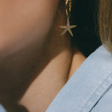 Mini Créoles Cléia Argent Étoiles Boucles d'Oreilles Monsieur Simone