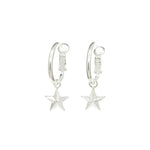 Mini Créoles Raoul Argent Étoiles Boucles d'oreilles Monsieur Simone