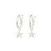 Mini Créoles Raoul Argent Étoiles Boucles d'oreilles Monsieur Simone