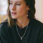 Petites Créoles Raoul Argent Étoiles Boucles d'oreilles Monsieur Simone