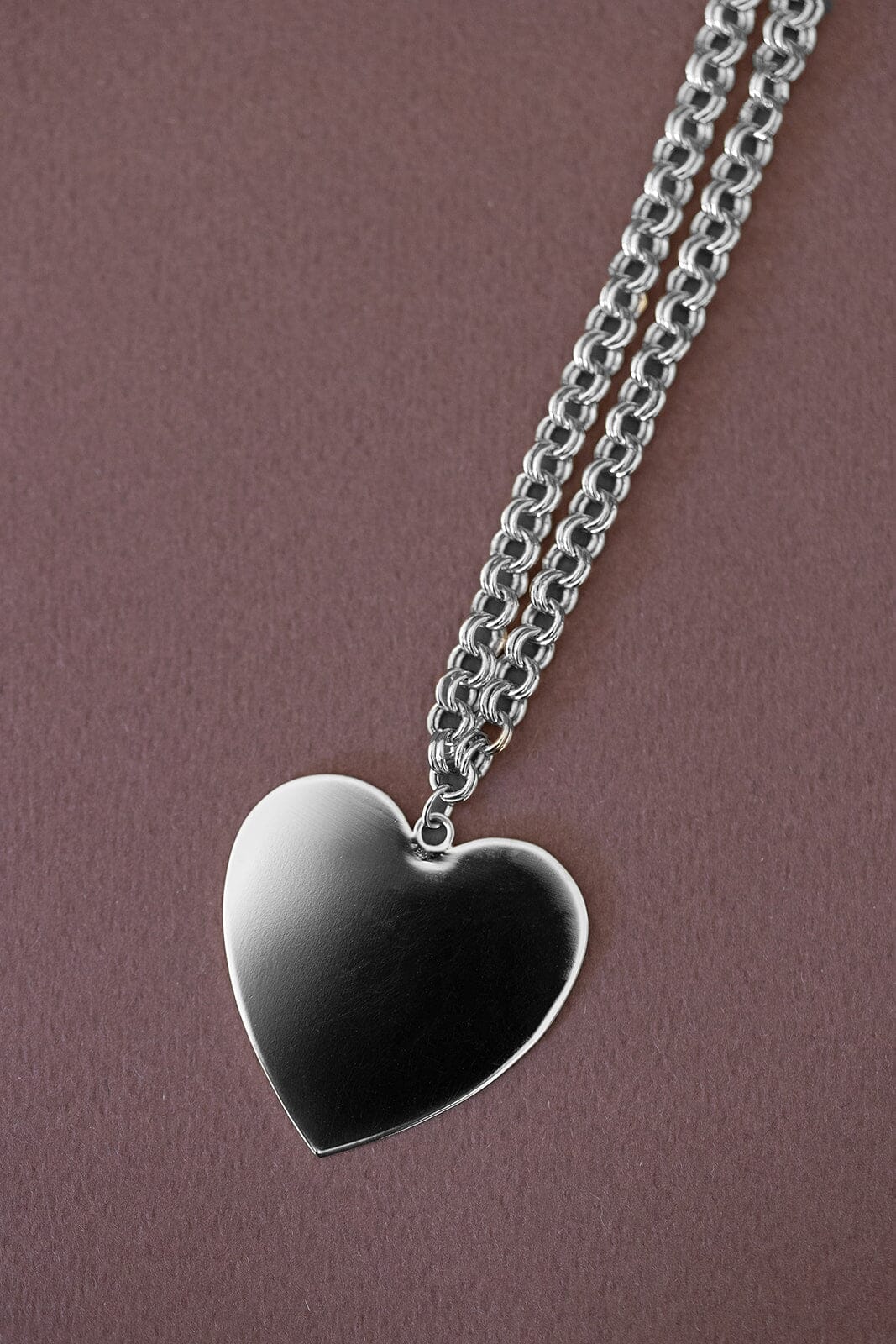 Sautoir Aphrodite Argent Coeur Colliers Monsieur Simone