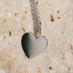 Sautoir Aphrodite Argent Coeur Colliers Monsieur Simone