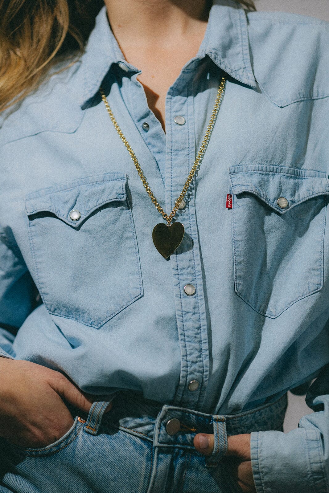 Sautoir Aphrodite Argent Coeur Colliers Monsieur Simone