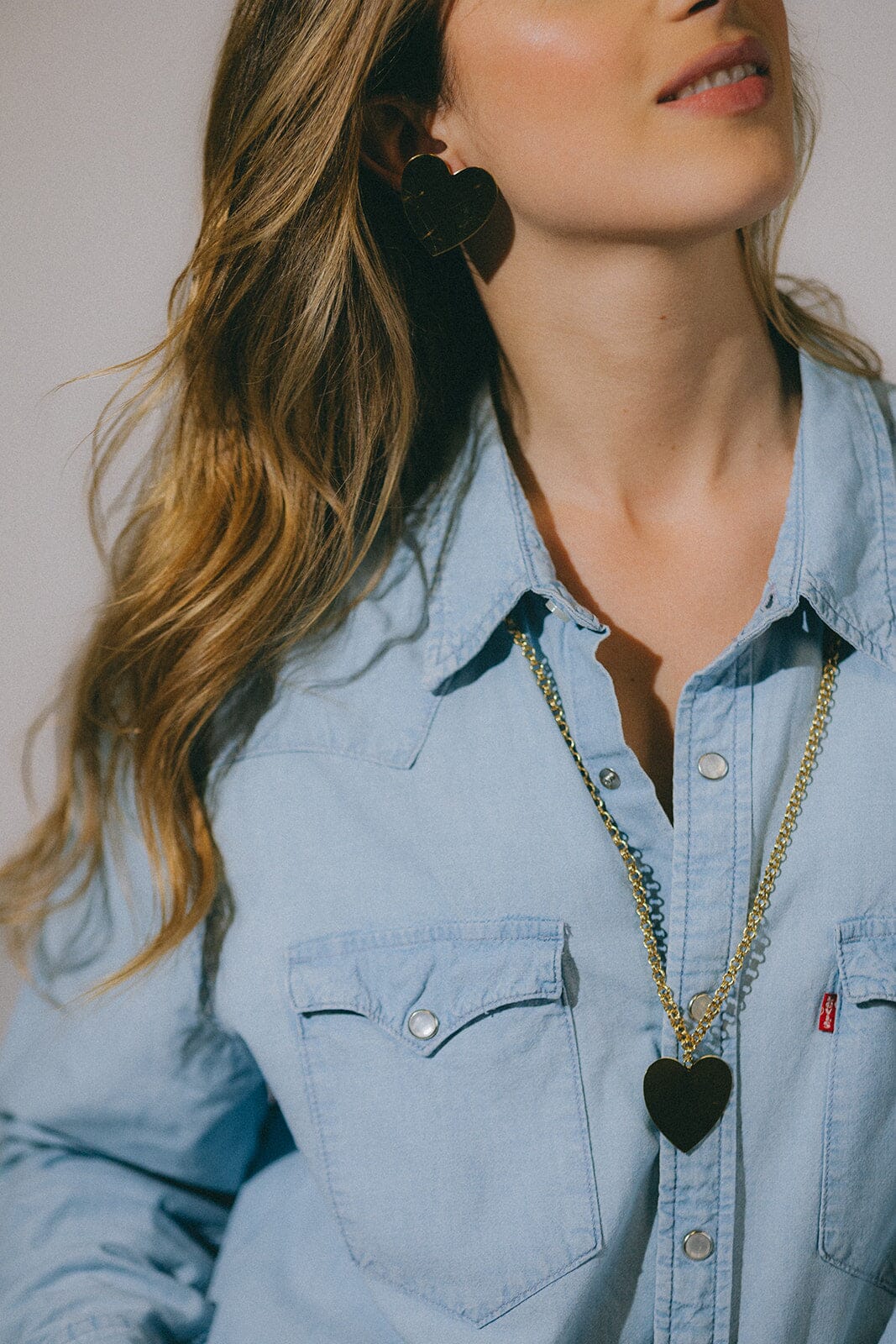 Sautoir Aphrodite Argent Coeur Colliers Monsieur Simone