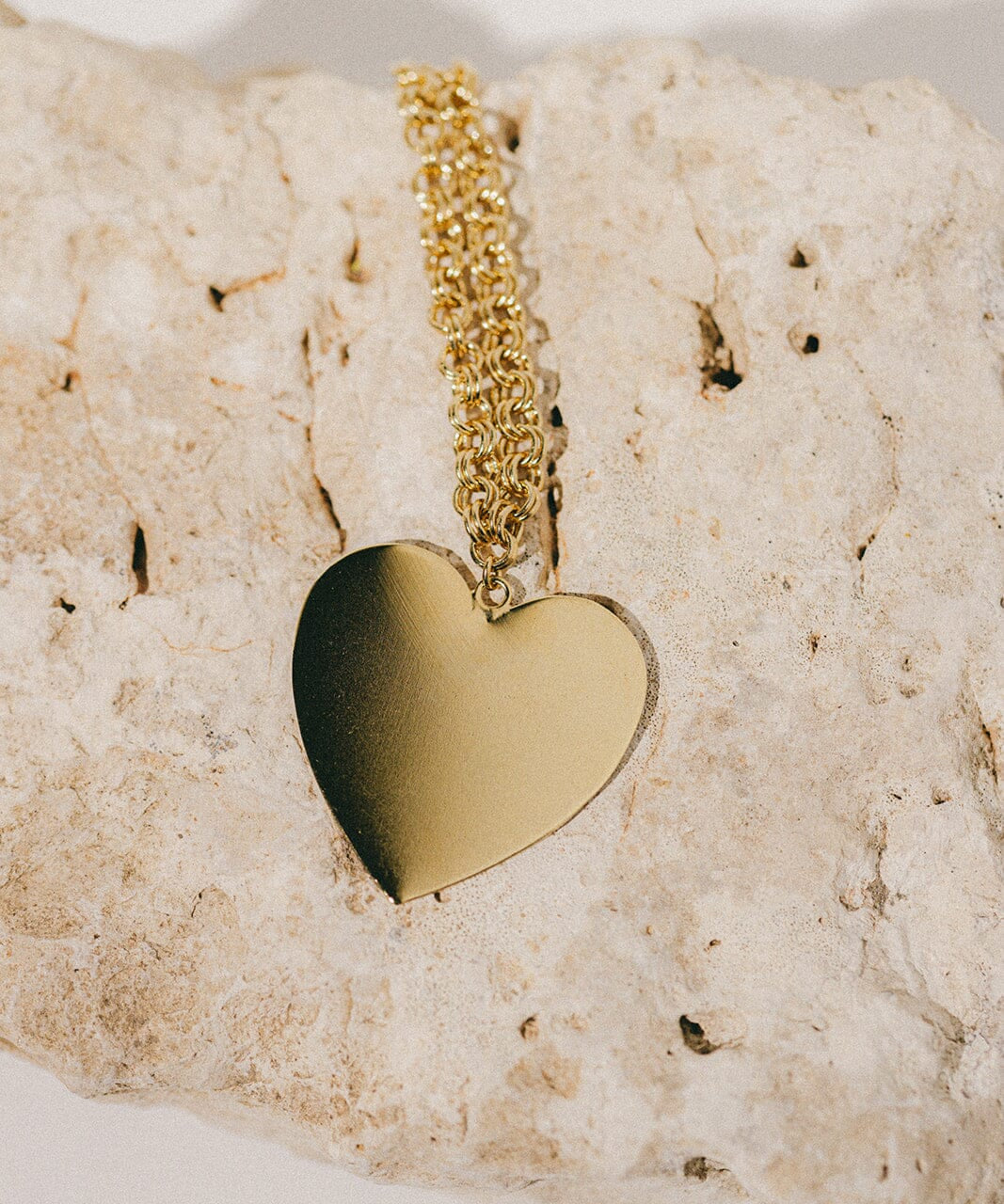 Sautoir Aphrodite Or Coeur Colliers Monsieur Simone