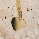 Sautoir Aphrodite Or Coeur Colliers Monsieur Simone