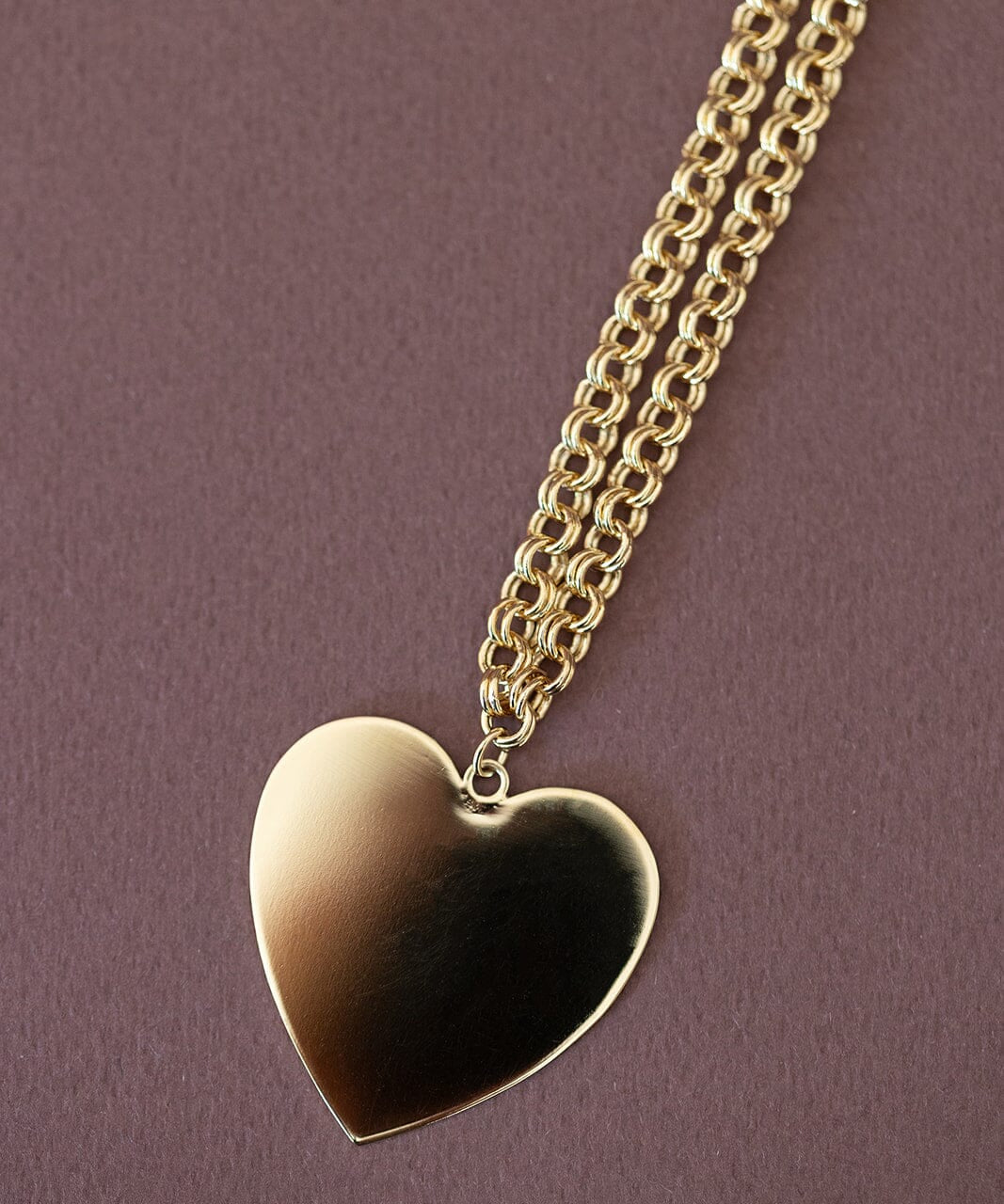 Sautoir Aphrodite Or Coeur Colliers Monsieur Simone
