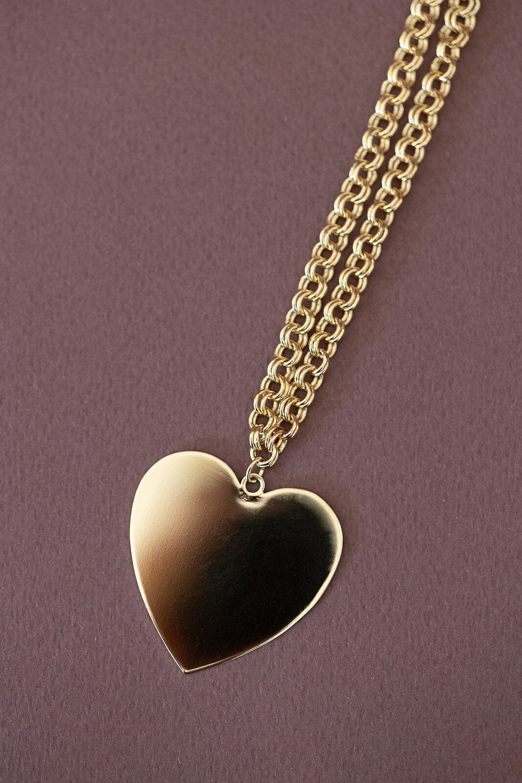 Sautoir Aphrodite Or Coeur Colliers Monsieur Simone