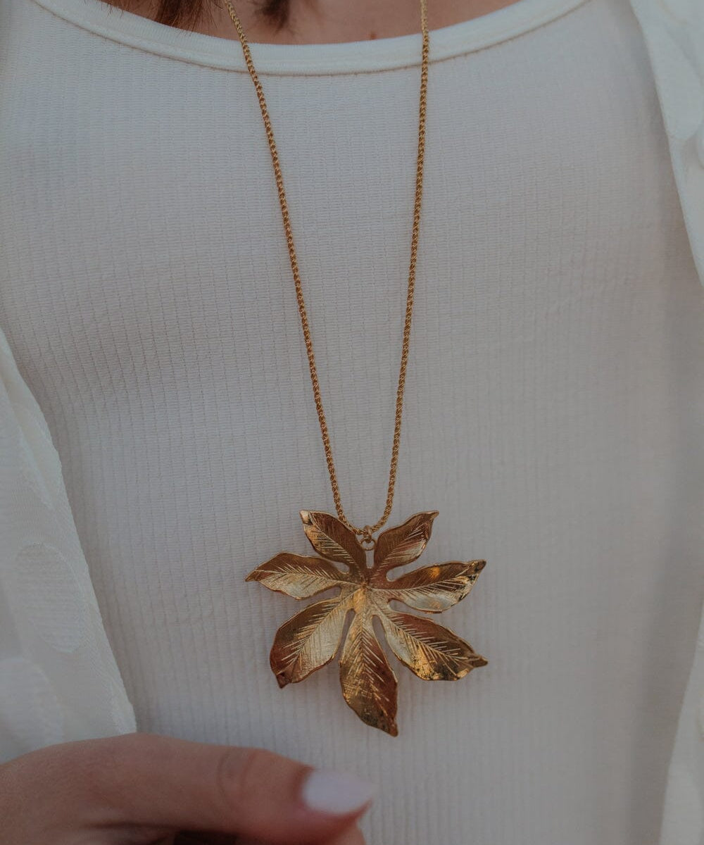 Sautoir Chloris Argent Fleur Colliers Monsieur Simone