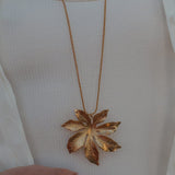 Sautoir Chloris Argent Fleur Colliers Monsieur Simone