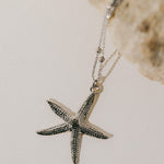 Sautoir Cléia Argent Étoile Colliers Monsieur Simone