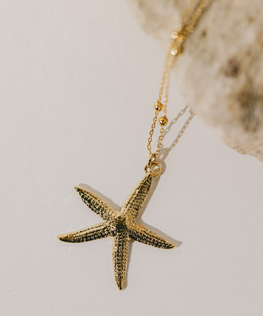 Sautoir Cléia Or Étoile Colliers Monsieur Simone