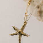 Sautoir Cléia Or Étoile Colliers Monsieur Simone