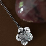 Sautoir Gaïa Argent Fleur Colliers Monsieur Simone