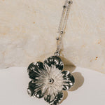 Sautoir Gaïa Argent Fleur Colliers Monsieur Simone