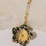 Sautoir Gaïa Or Fleur Colliers Monsieur Simone