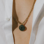 Sautoir Hestia Argent Rond Martelé Colliers Monsieur Simone