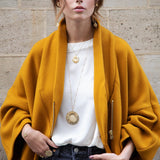 Sautoir Maïa Argent Fleur Colliers Monsieur Simone