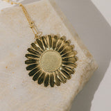 Sautoir Maïa Or Fleur Colliers Monsieur Simone