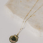 Sautoir Nérée Or Coquillage Colliers Monsieur Simone