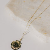 Sautoir Nérée Or Coquillage Colliers Monsieur Simone