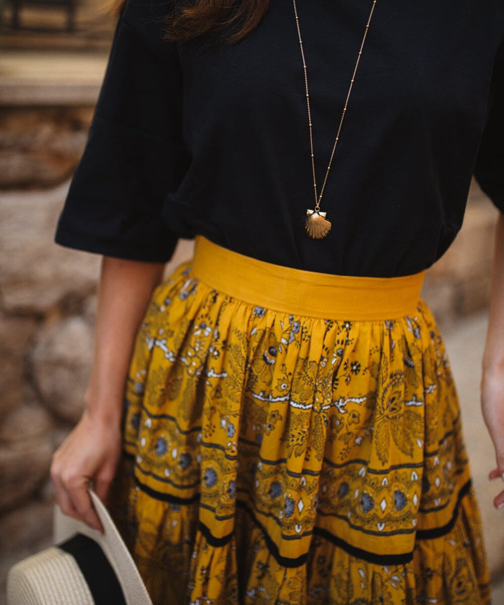 Sautoir Nérée Or Coquillage Colliers Monsieur Simone