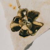 Sautoir Orphée Or Fleurs Colliers Monsieur Simone