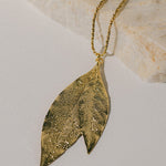 Sautoir Thalie Or Feuilles Colliers Monsieur Simone